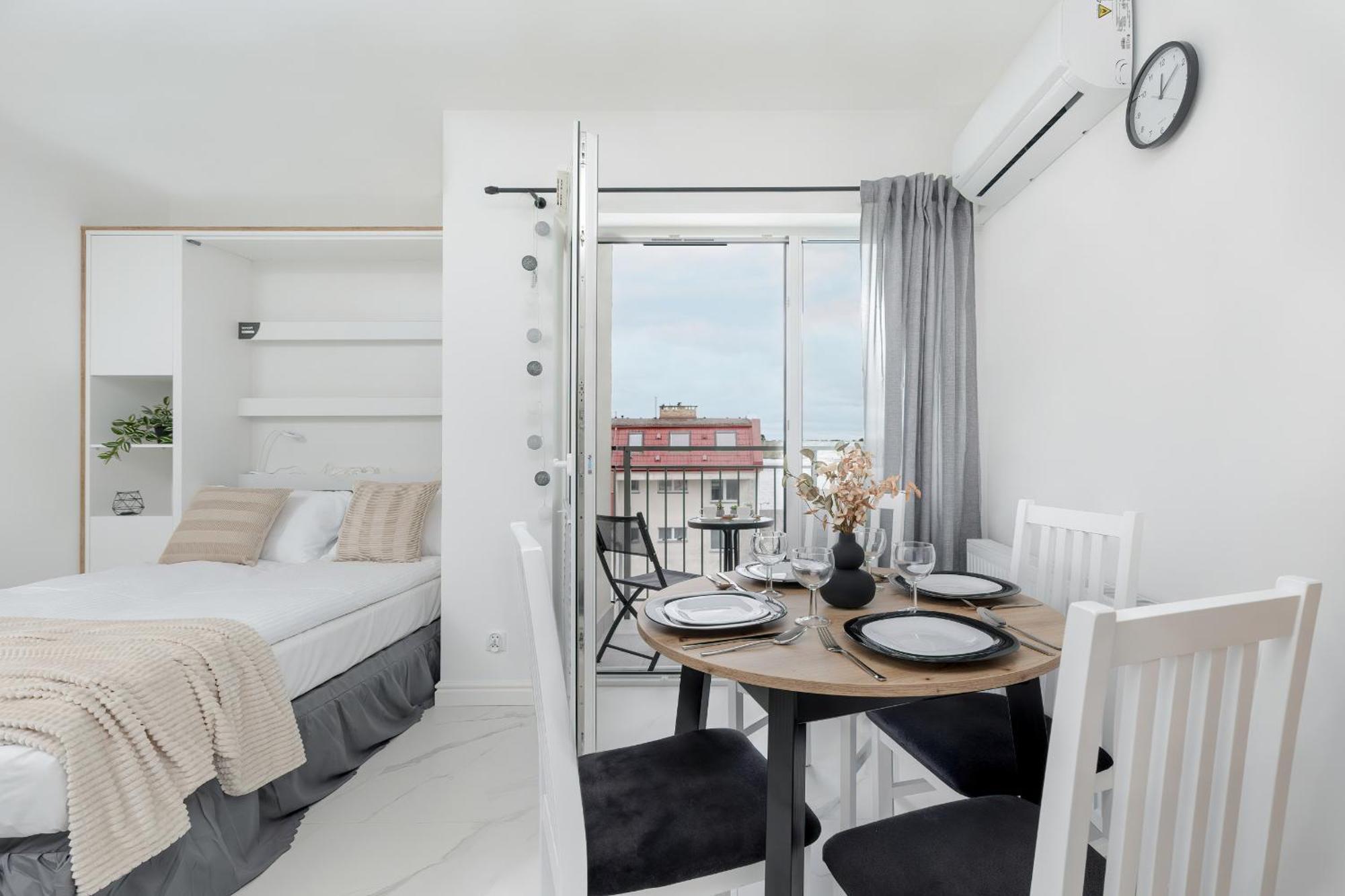 Plac Slowianski Apartments With Balcony Swinoujscie Center By Noclegi Renters Exterior photo